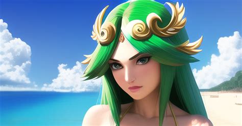 Ai Ai Bikini Palutena Realistic Otakutestingaiのイラスト Pixiv