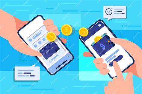 Мобильный денежный перевод с ручным мобильным телефоном онлайн интернет ...