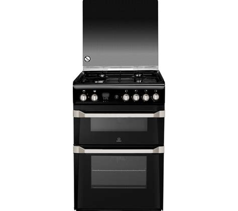 Indesit Id60g2k 60 Cm Gas Cooker Black Buy Home Appliance