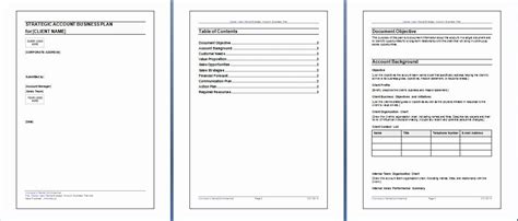 20 Strategic Planning Template Word