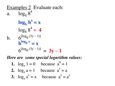 Ppt Logarithms Powerpoint Presentation Free Download Id4209923