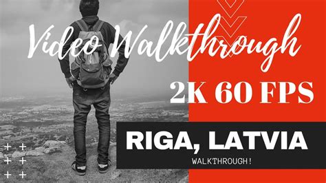 A Real Time Walk Through Riga Latvia Youtube