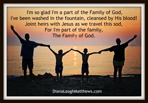 Behind the Song: The Family of God ⋆ Diana Leagh Matthews