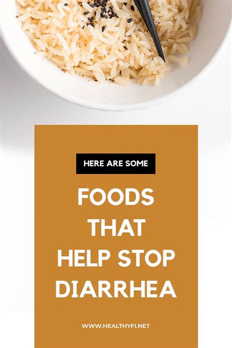 Here Are Some Foods That Help Stop Diarrhea Foods To Help Diarrhea