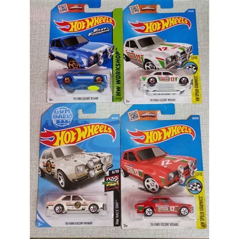 Hot Wheels Ford Escort Rs Shopee Malaysia