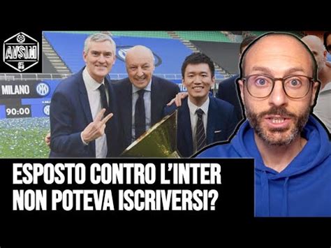 L Inter non poteva iscriversi al campionato L esposto di Jdentità