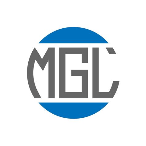 Mgl Letter Logo Design On White Background Mgl Creative Initials