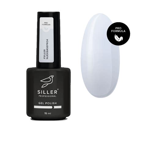 Siller Nude Base Pro 4 камуфлирующая цветная база молочно голубой