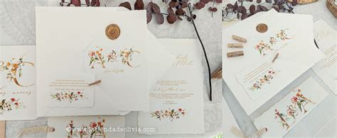 Invitaciones De Boda Modelo Iniciales