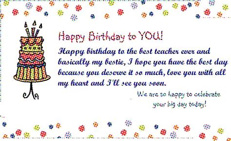 Teacher Happy Birthday Wishes And Quotes Happy Birthday Wishes