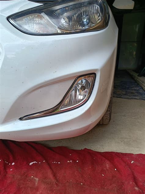 Новая туманка — Hyundai Solaris (1G), 1,4 л, 2014 года | своими руками ...