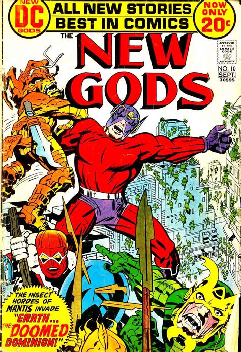 New Gods 10 Jack Kirby Art And Cover Pencil Ink