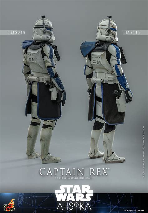 Hot Toys Captain Rex Sixth Scale Figure Ahsoka Star Wars Limited Collectible Comic Concepts
