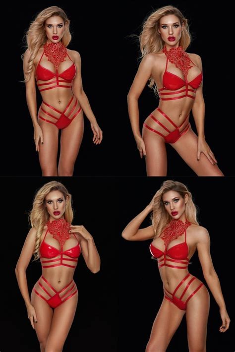 Pu Leather Sexy One Piece Lingerie Set Artofit