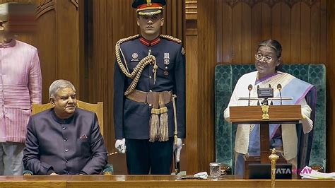 Budget Highlights President Murmu S Address Tabled In Joint