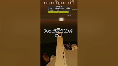 Pov Ryanair Hired You Youtube