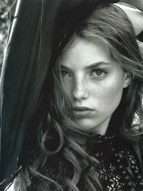 Portrait Monochrome Brunette Freckles Women Face Looking At Viewer HD Wallpaper Rare