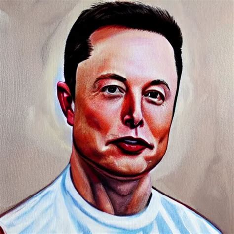 Painting Of Head Shaved Elon Musk Stable Diffusion OpenArt