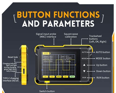 FNIRSI DSO152 Mini Handheld Digital Oscilloscope