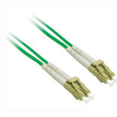 3 3ft 1m Lc Lc 50 125 Om2 Duplex Multimode Pvc Fiber Optic Cable Taa Compliant Green 50