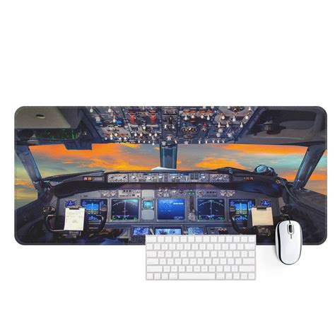 Amazing Boeing 737 Cockpit Designed Desk Mats Aviation Shop