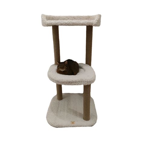 Когтеточка игровой комплекс для кошек "Кольцо Сатурна" белый - купить с ...