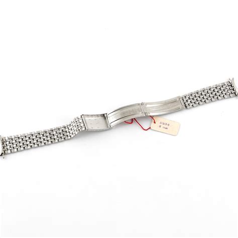Lot GAY FRÈRES A fine stainless steel bracelet with endlinks by Gay Freres circa 1961