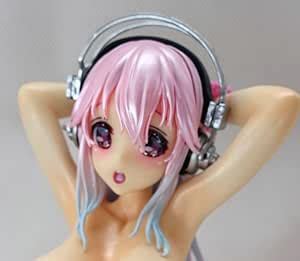 Amazon HIMODELGK 1 7 DreamTech Super Sonico White Swimsuit Off Style Sexy Naked Hentai