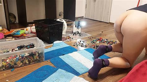 Sexy Milf Hairy Pussy Big Ass Vacuum Cleaner In Empty House Latina With Big Tits Hairy Pussy