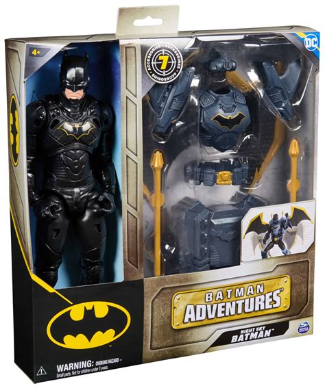 batman adventures  night sky batman action figure expandable wings