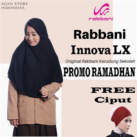 Kerudung Rabbani Asli Innova Lx 2020 Jilbab Instan Kerudung Instan