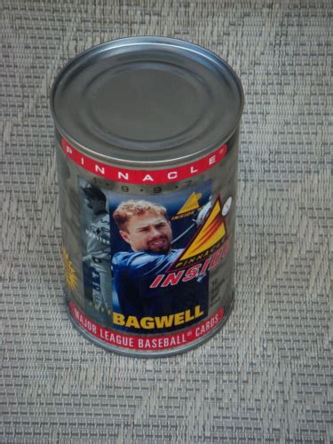 Pinnacle Baseball Cards In A Can Jeff Bagwell Houston Astros