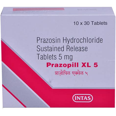 Prazopill Xl 5 Tablet 30s Price Uses Side Effects Composition