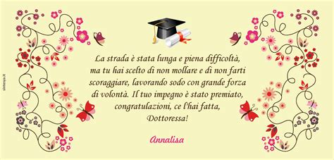 Dispetto Intenzionale Un Giorno Biglietti Auguri Laurea Da Stampare