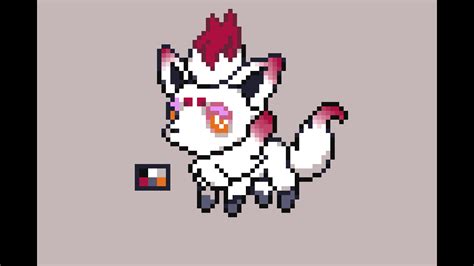 Zorua Pixel Art