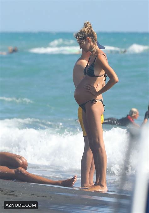 Alejandra Fazio In A Bikini On The Beach In Ostia AZNude