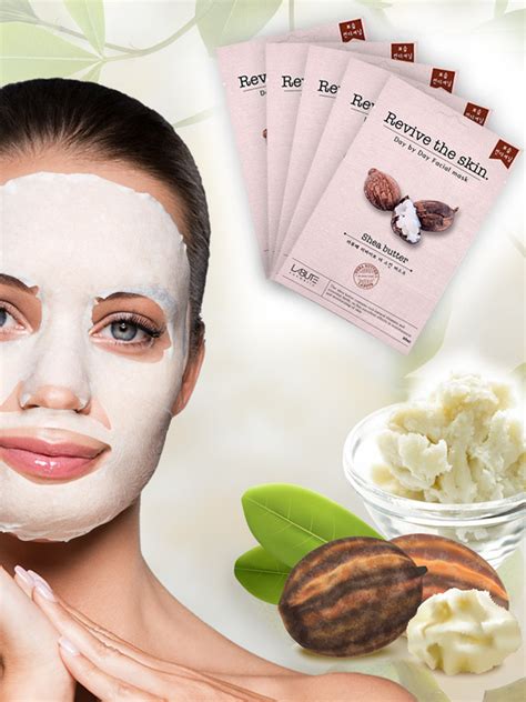 Shea Butter Face Mask 5 Sheet