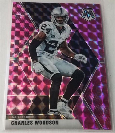 Charles Woodson 2020 Mosaic Pink Camo Prizm Sp EBay