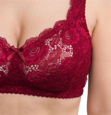 Бюстгальтер мягкий без косточек вишневый, арт. 7581H Kudreshov ...