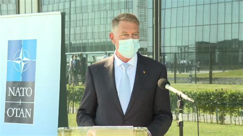 Președintele României Klaus Iohannis la Summit ul NATO