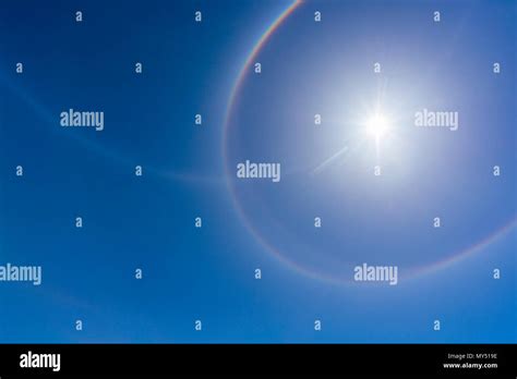 Refracted By Hexagonal Ice Crystals Hi Res Stock Photography And Images