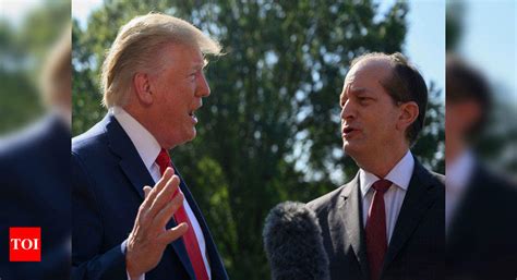 Epstein Sex Scandal Claims Donald Trumps Labor Secretary Times Of India