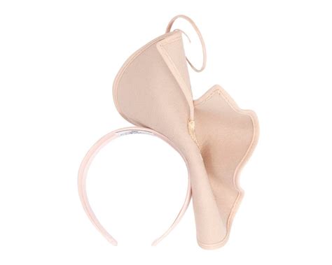 Nude Felt Winter Fascinator By Fillies Collection In Australia Fascinators Online