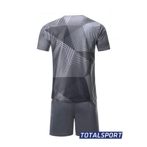 Футбольная форма Europaw 025 темно-серая