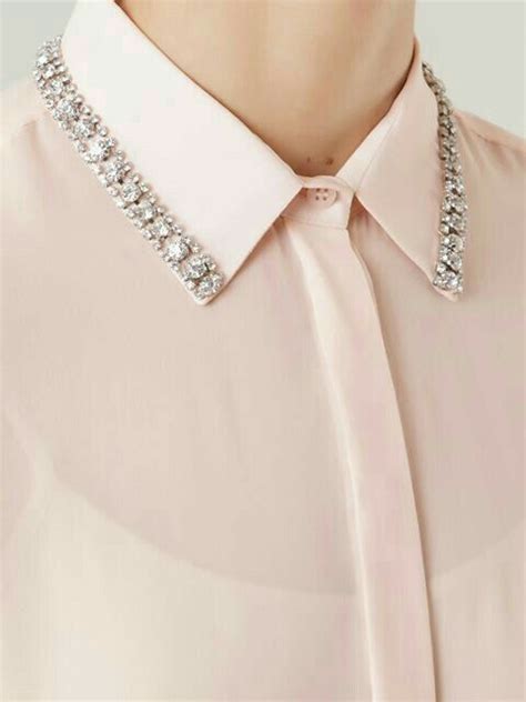 Épinglé par Sebastiana Clara sur Nude Pink Vêtements brodés Chemisier rose S habiller