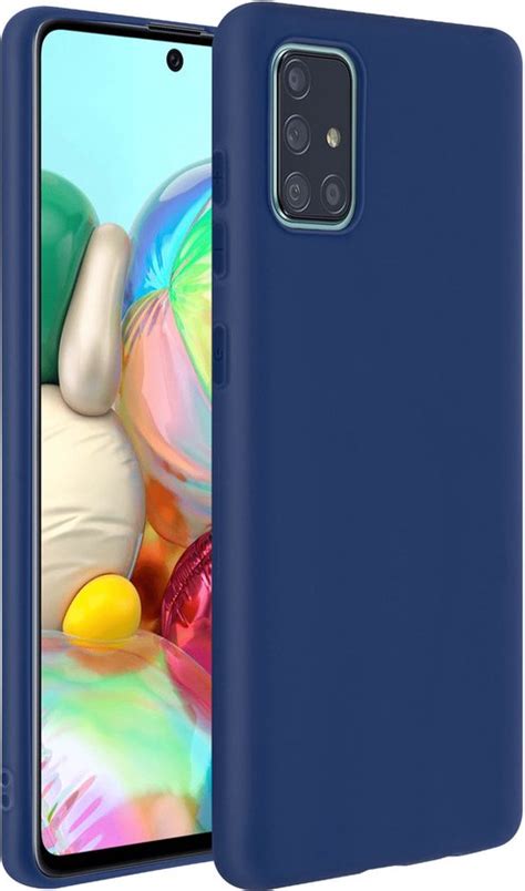 Imak Uc Series Tpu Mat Hoesje Geschikt Voor Samsung Galaxy A Blauw