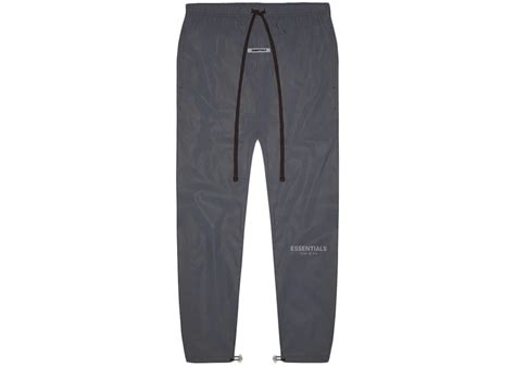 Fear Of God Essentials Fw Black Nylon Men S Fashion Bottoms Joggers