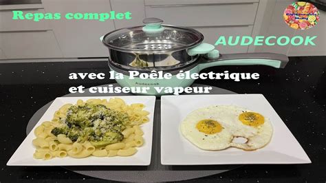 Je Pr Pare Un Repas Complet Avec La Po Le Lectrique Avec Cuiseur