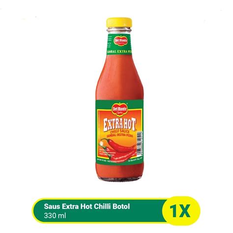 Saus Sambal Ekstra Pedas Del Monte Extra Hot Chili Sauce Botol Ml Lazada Indonesia