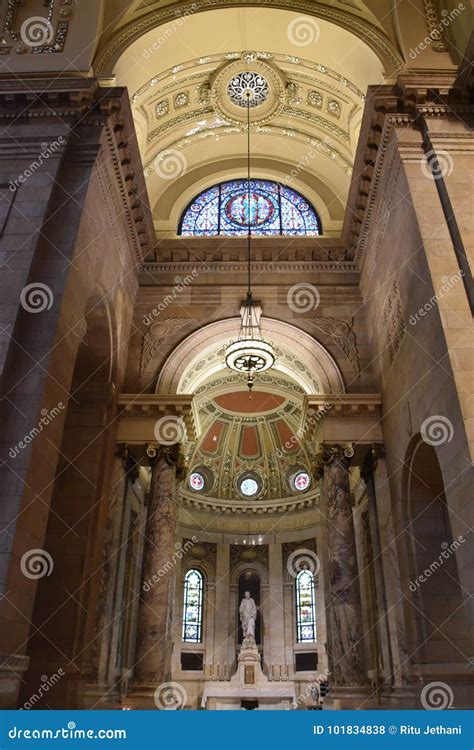 Cathedral of Saint Paul in Minnesota Stock Photo - Image of built ...